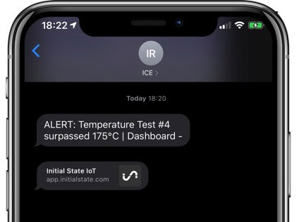 Initial State - IoT Dashboard for Data Streaming and Visualization