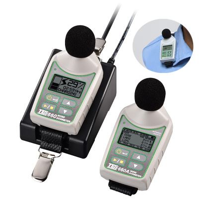 TES-660 Logging Personal Noise Dosimeter