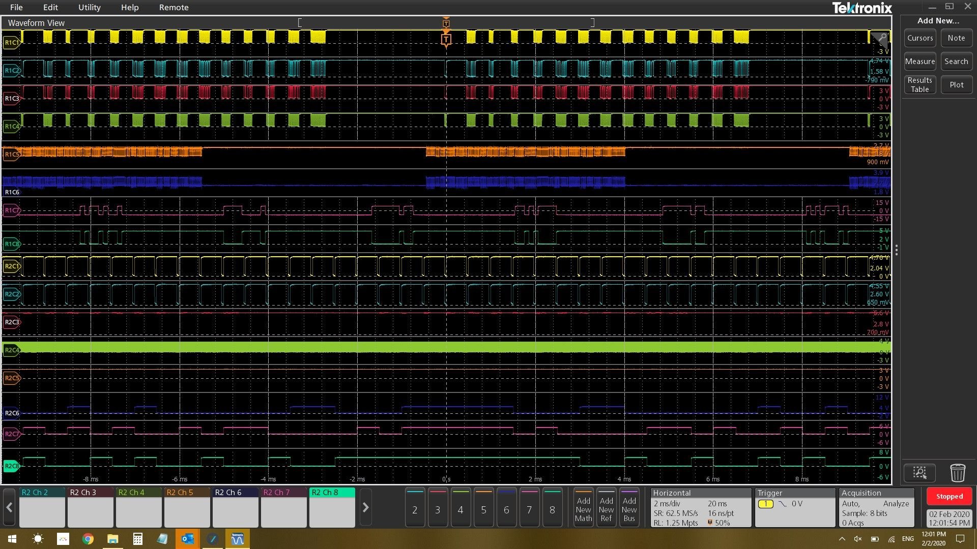 TekScope™ PC 분석 소프트웨어